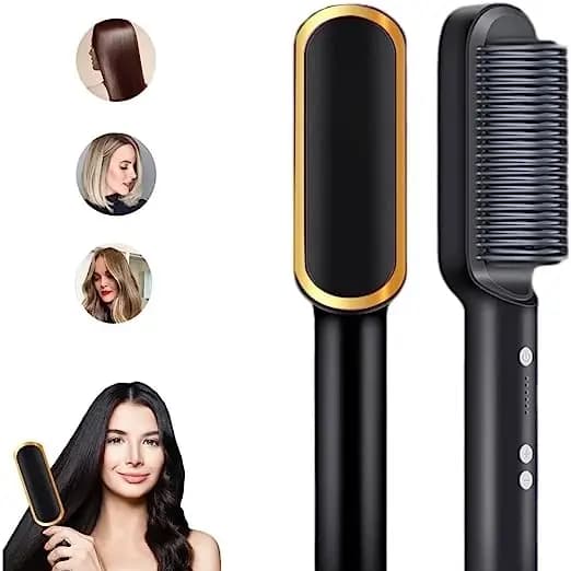 Electric hair straightner comb
