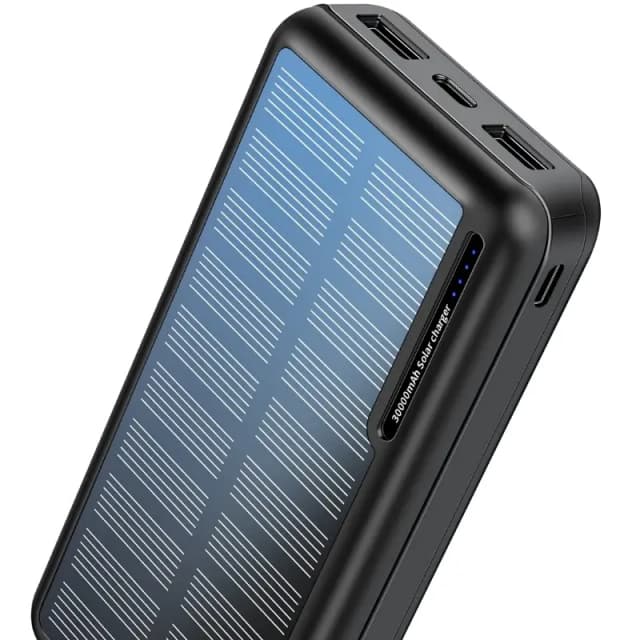 New Original Powerbank with Solar Rechargeable